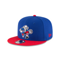 Philadelphia 76ers NBA New Era Men Royal Blue/Red 9Fifty Two Tone Snapback product image 1, provided for visual reference