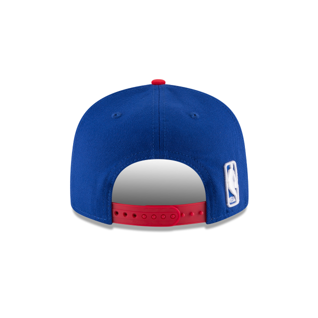Philadelphia 76ers NBA New Era Men Royal Blue/Red 9Fifty Two Tone Snapback product image 2, provided for visual reference