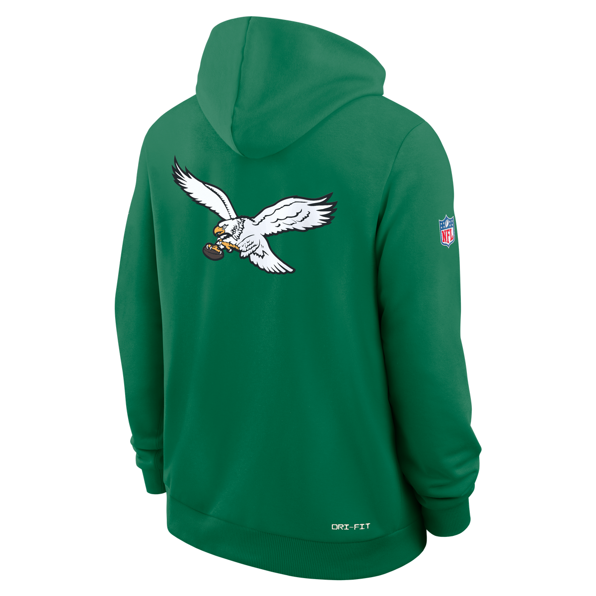 Philadelphia Eagles NFL Nike Men Green Sideline Standard Issue Alternate Dri-FIT Pullover Hoodie product image 2, provided