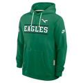 Philadelphia Eagles NFL Nike Men Green Sideline Standard Issue Alternate Dri-FIT Pullover Hoodie product image 1, provided