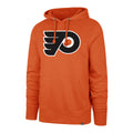 Philadelphia Flyers NHL 47 Brand Men Orange Imprint Headline Pullover Hoodie product image 1, provided for visual reference