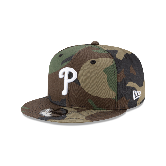 Philadelphia Phillies MLB New Era Men 9Fifty Camo Basic Snapback product image 1, provided for visual reference and product