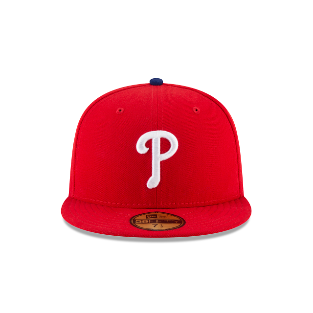 Philadelphia Phillies MLB New Era Men Red 59Fifty Authentic Collection On Field Fitted Hat product image 4, provided for