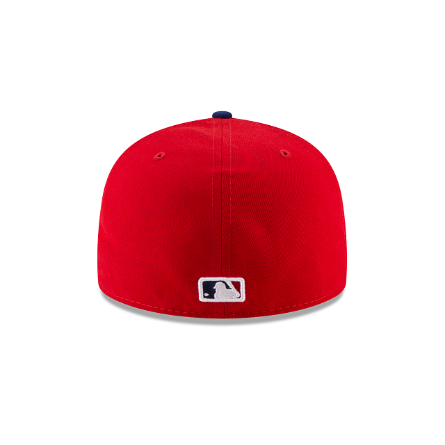 Philadelphia Phillies MLB New Era Men Red 59Fifty Authentic Collection On Field Fitted Hat product image 2, provided for