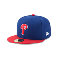 Philadelphia Phillies MLB New Era Men Royal Blue 59Fifty Authentic Collection Alternate 2017 Fitted Hat product image 1,