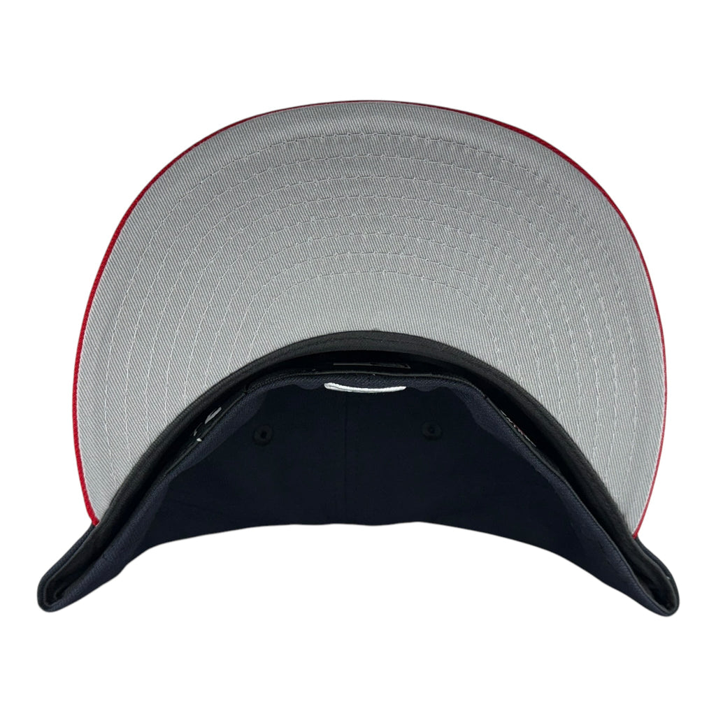 Boston Red Sox Navy/Red New Era 59FIFTY Fitted Hat product image 5, provided for visual reference and product detail review