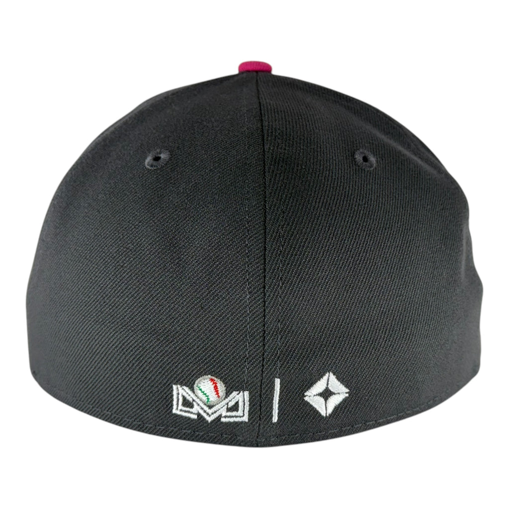 Mexico Baseball Caribbean Series Home Gray New Era 59FIFTY Fitted Hat product image 5, provided for visual reference and