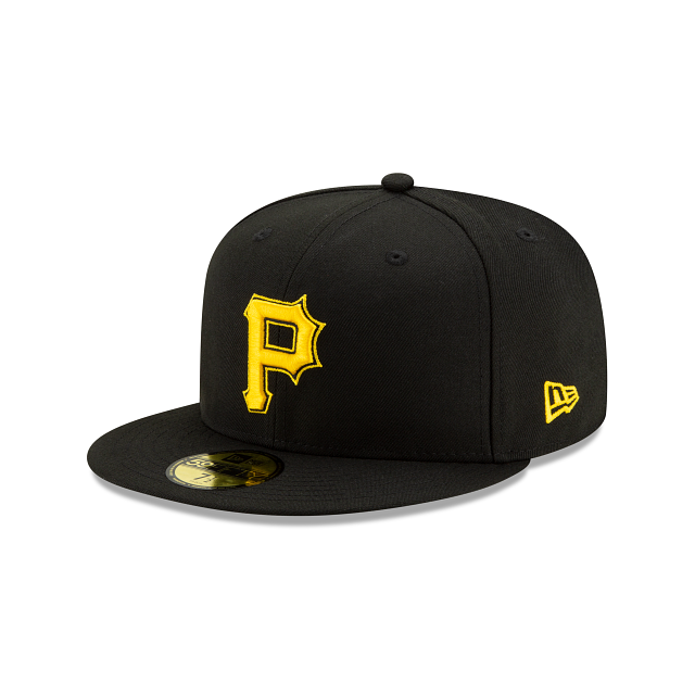 Pittsburgh Pirates MLB New Era Men Black 59Fifty Authentic Collection Alternate 2020 Fitted Hat product image 1, provided