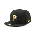 Pittsburgh Pirates MLB New Era Men Black 59Fifty Authentic Collection Alternate Fitted Hat product image 1, provided for