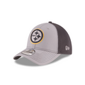 Pittsburgh Steelers NFL New Era Men Grey 39Thirty Grayed Out Neo 2 Stretch Fit Hat product image 1, provided for visual