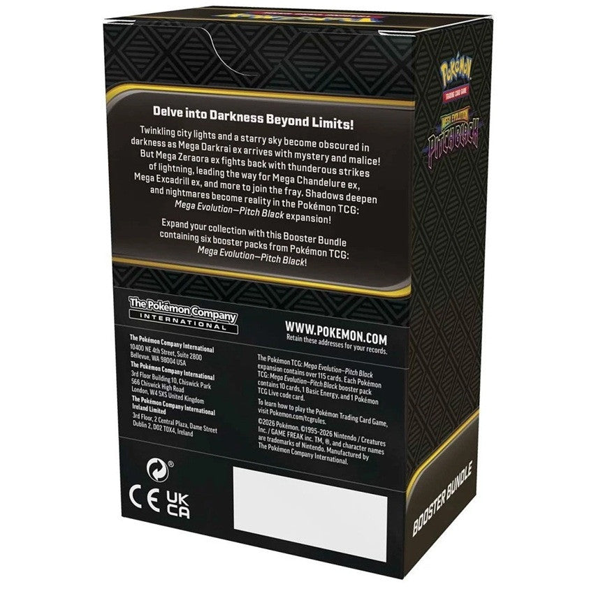 Pokémon TCG Mega Evolution Pitch Black Booster Bundle product image 2, provided for visual reference and product detail