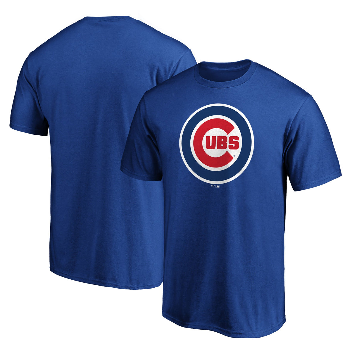 Chicago Cubs Official Logo Royal Men T-Shirt product image 1, provided for visual reference and product detail review