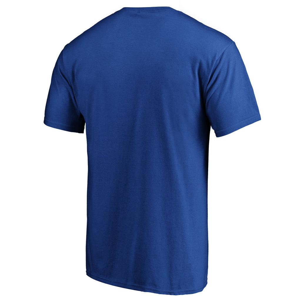 Chicago Cubs Official Logo Royal Men T-Shirt product image 3, provided for visual reference and product detail review