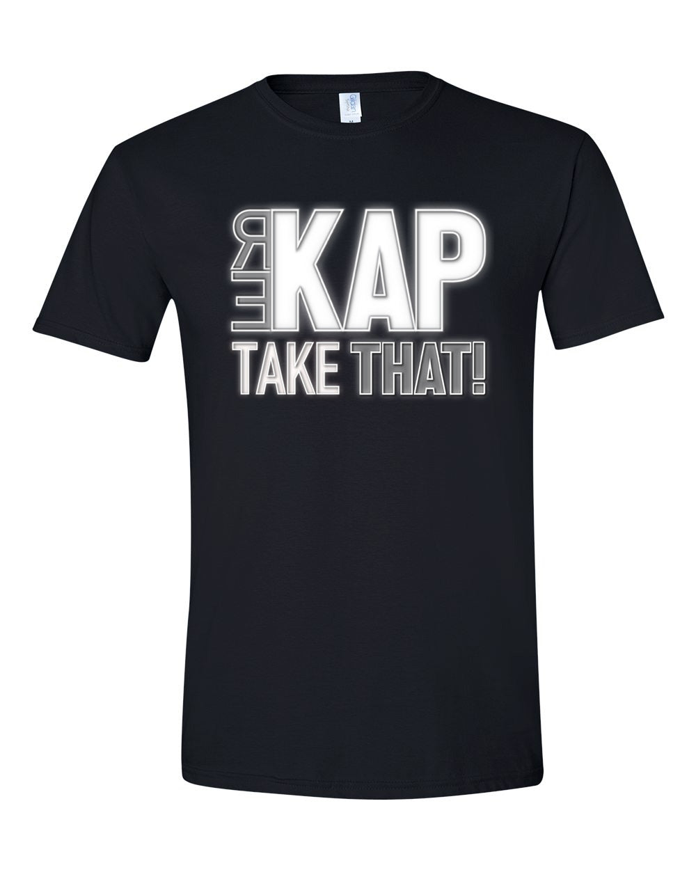 David Kaplan REKAP Take That! - Black T-Shirt product image 1, provided for visual reference and product detail review