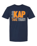 David Kaplan REKAP Take That! - Navy T-Shirt product image 1, provided for visual reference and product detail review