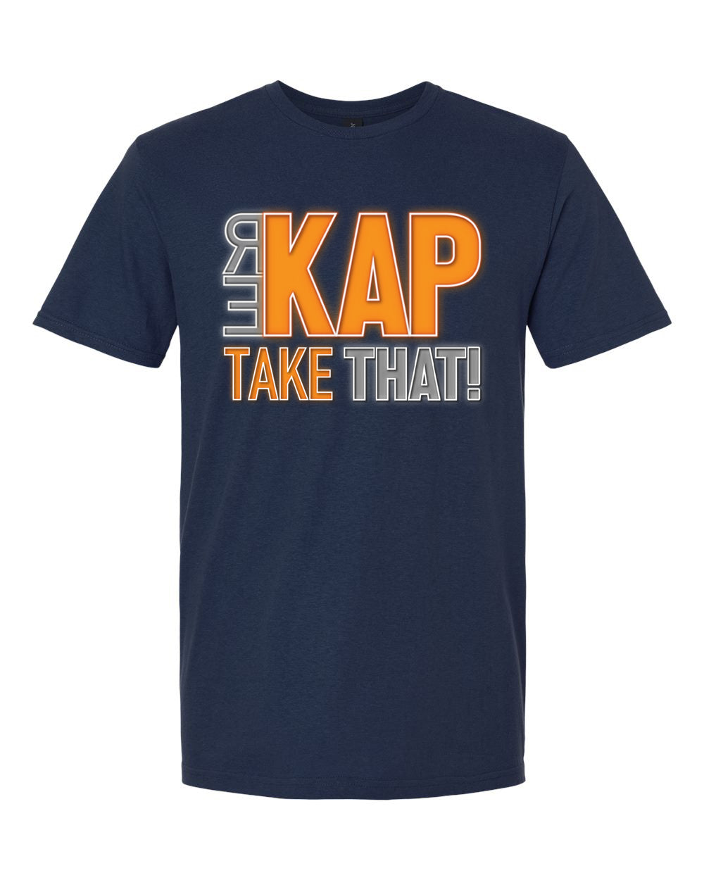 David Kaplan REKAP Take That! - Navy T-Shirt product image 1, provided for visual reference and product detail review