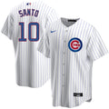 Ron Santo Chicago Cubs Home Pinstripe Men Replica Jersey product image 1, provided for visual reference and product detail