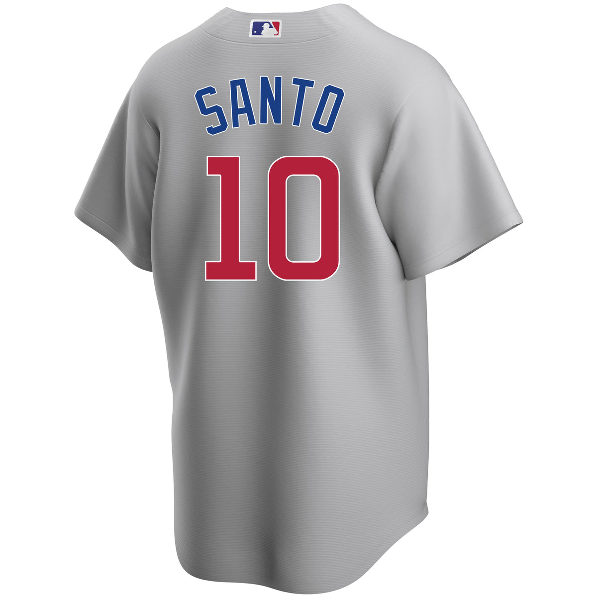Ron Santo Chicago Cubs Road Gray Men Replica Jersey product image 2, provided for visual reference and product detail review