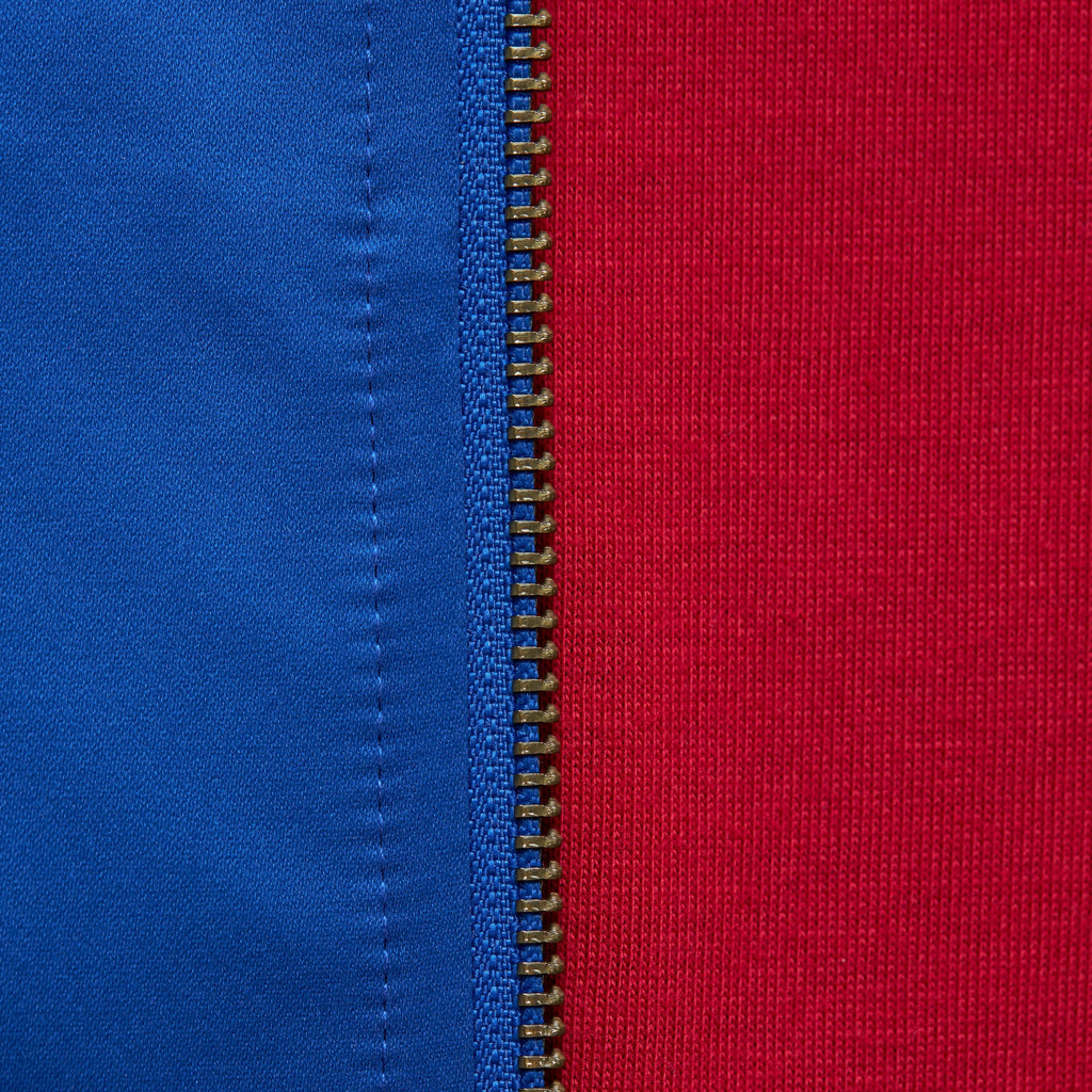 Chicago Cubs Mitchell & Ness Lightweight Satin Bomber Jacket product image 4, provided for visual reference and product