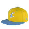 Chicago Sky Yellow/Radiant Blue New Era Snapback Hat product image 1, provided for visual reference and product detail review
