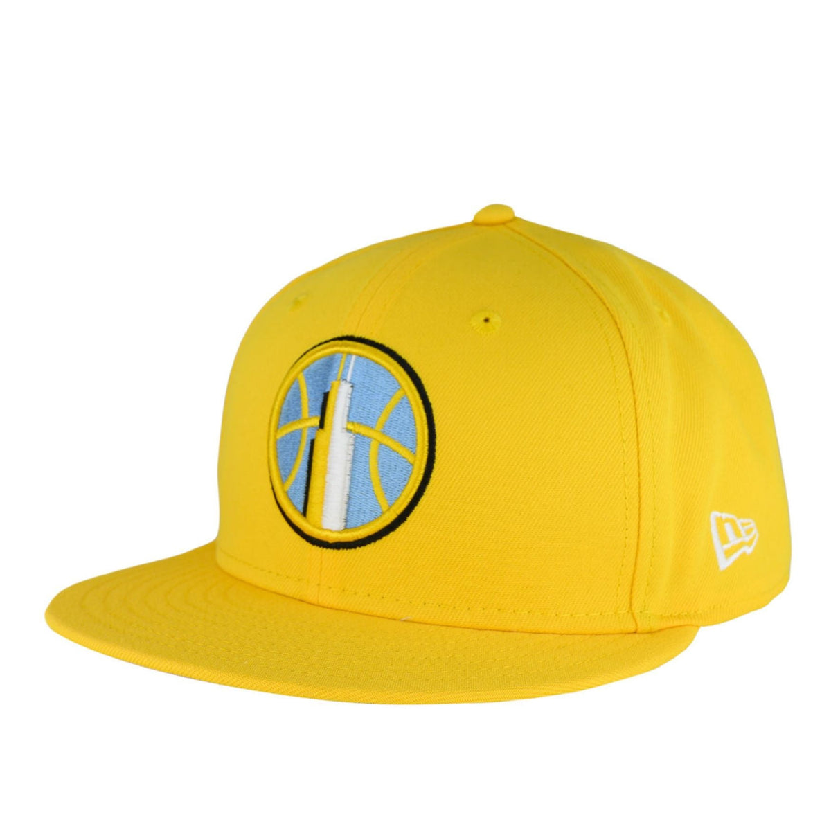 Chicago Sky Yellow OTC New Era Snapback Hat product image 1, provided for visual reference and product detail review