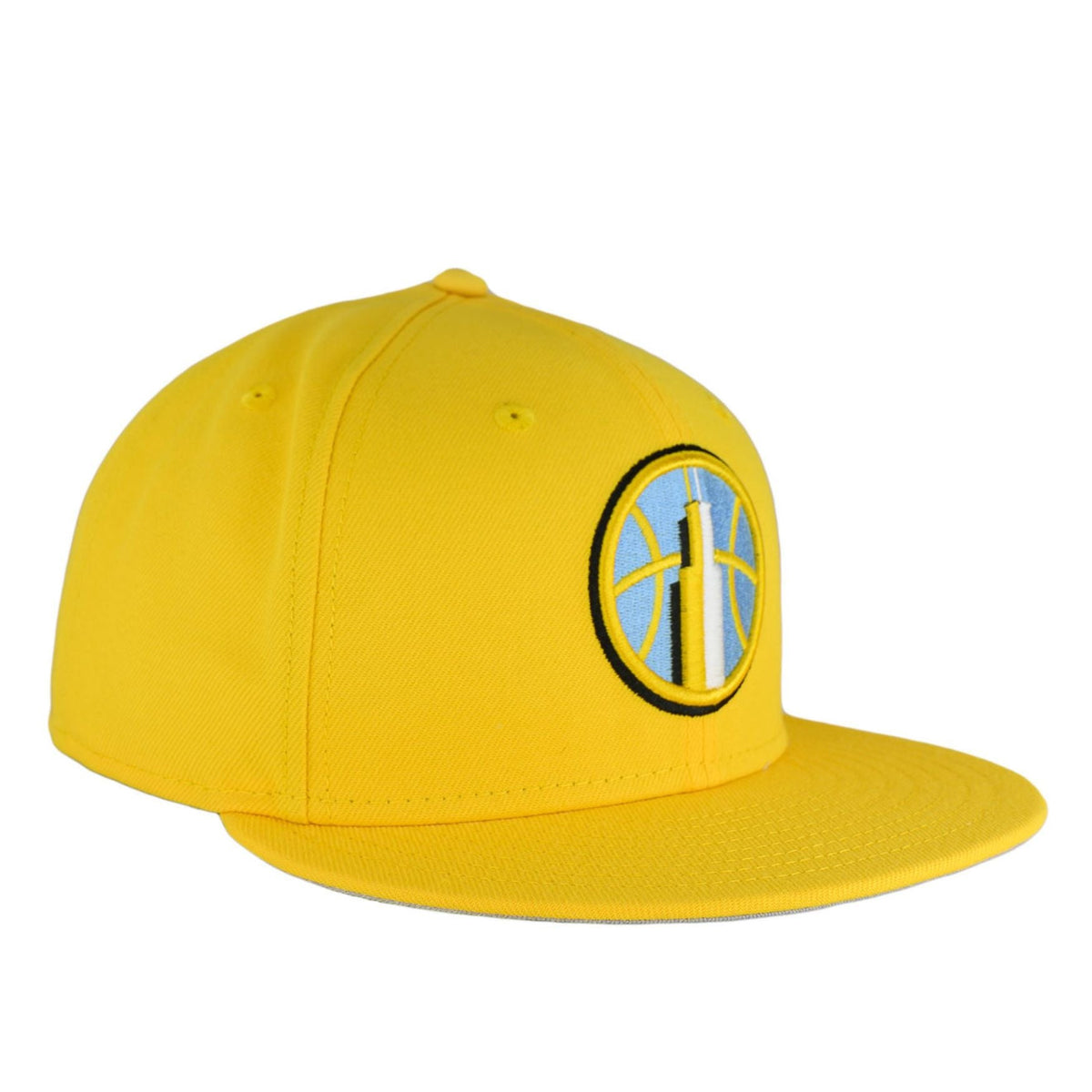 Chicago Sky Yellow OTC New Era Snapback Hat product image 3, provided for visual reference and product detail review