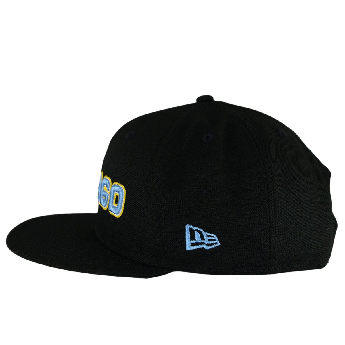 Chicago Sky Explorer Black New Era Snapback Hat product image 5, provided for visual reference and product detail review