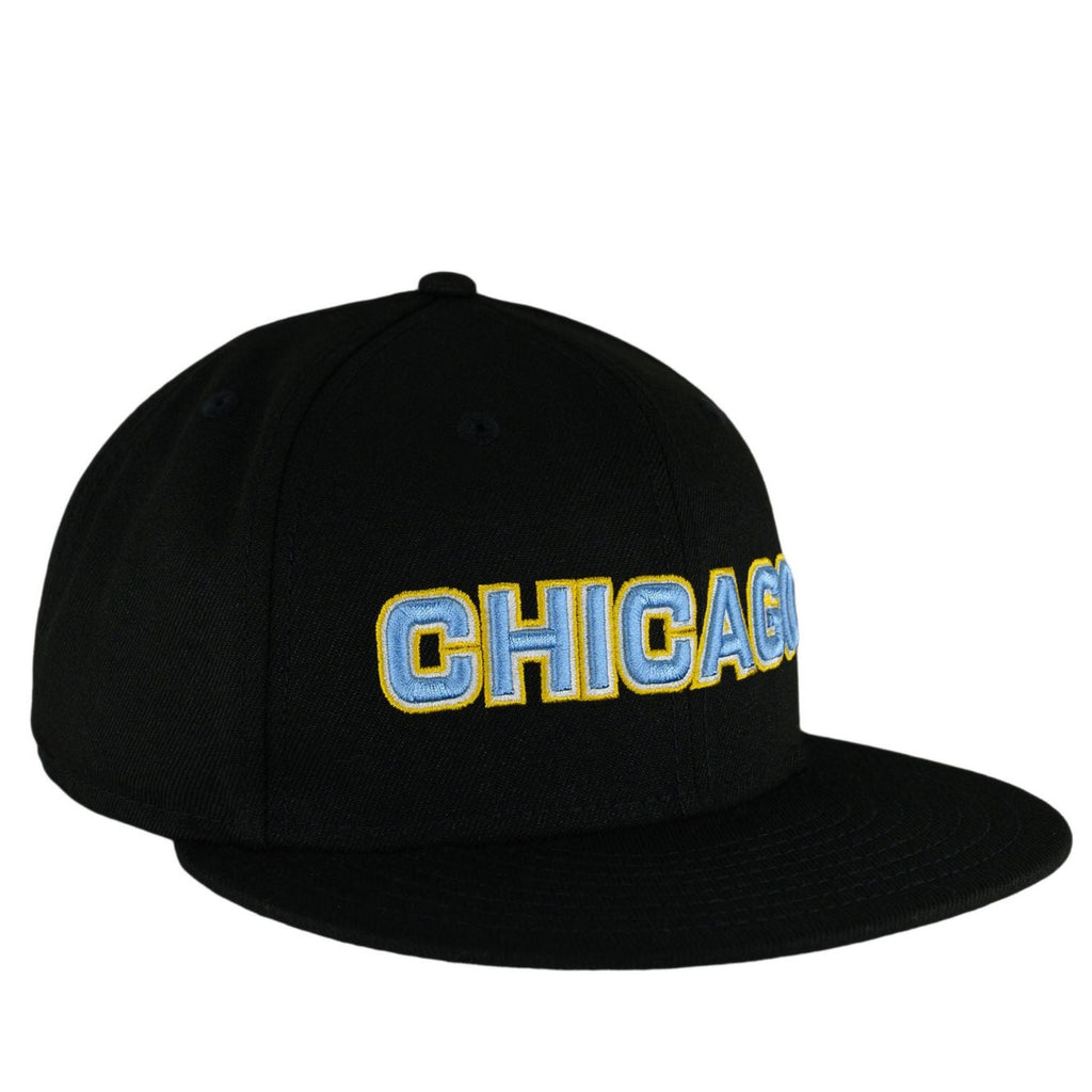 Chicago Sky Explorer Black New Era Snapback Hat product image 3, provided for visual reference and product detail review