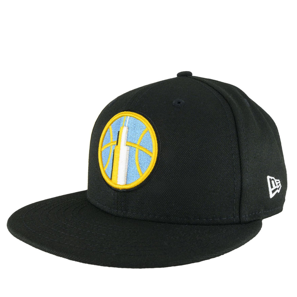 Chicago Sky Black New Era 9FIFTY Snapback Hat product image 1, provided for visual reference and product detail review