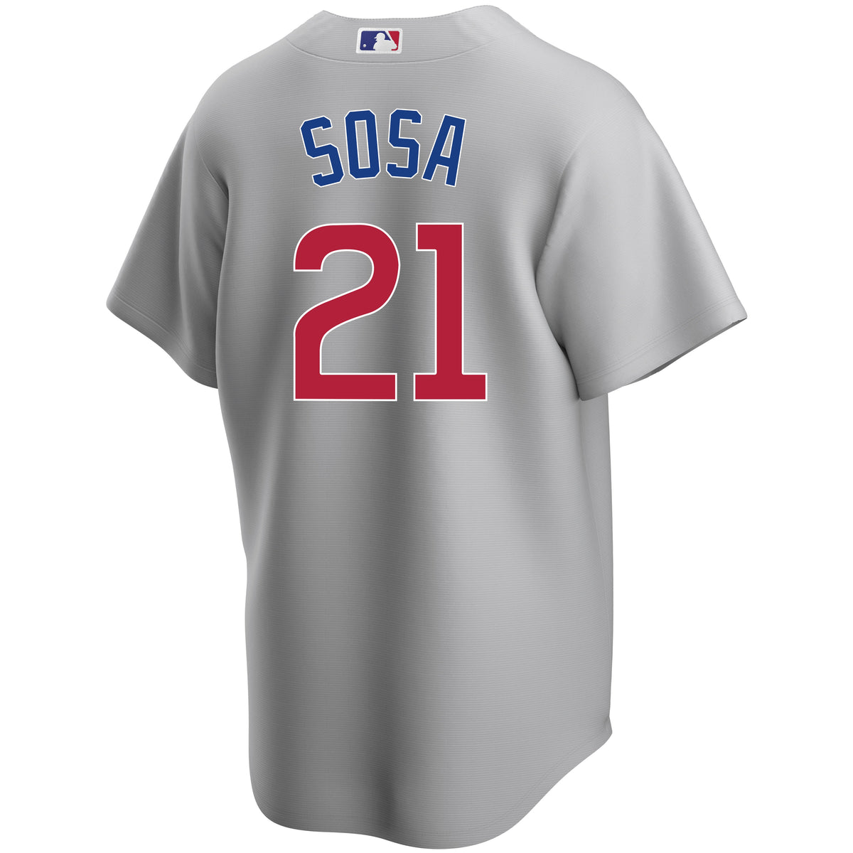 Sammy Sosa Chicago Cubs Road Gray Men Replica Jersey product image 2, provided for visual reference and product detail review