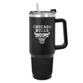 Chicago Bulls Black 40oz. Colossus Stealth Travel Mug product image 1, provided for visual reference and product detail