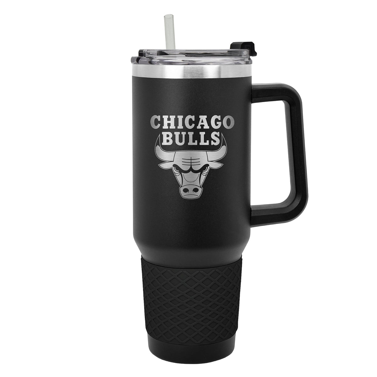 Chicago Bulls Black 40oz. Colossus Stealth Travel Mug product image 1, provided for visual reference and product detail