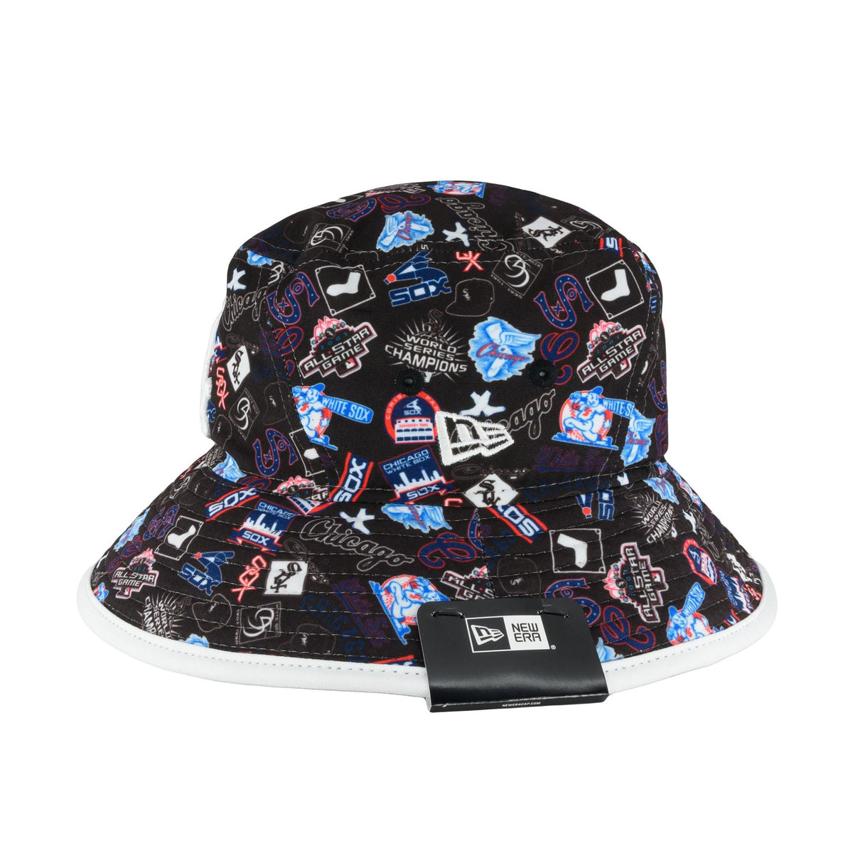 Chicago White Sox All Logos Bucket Hat product image 5, provided for visual reference and product detail review