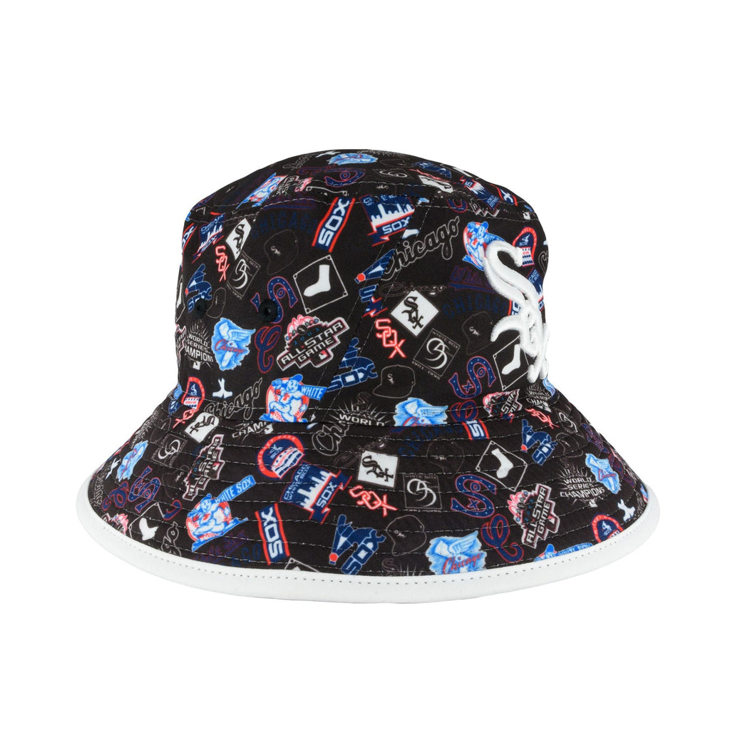 Chicago White Sox All Logos Bucket Hat product image 3, provided for visual reference and product detail review