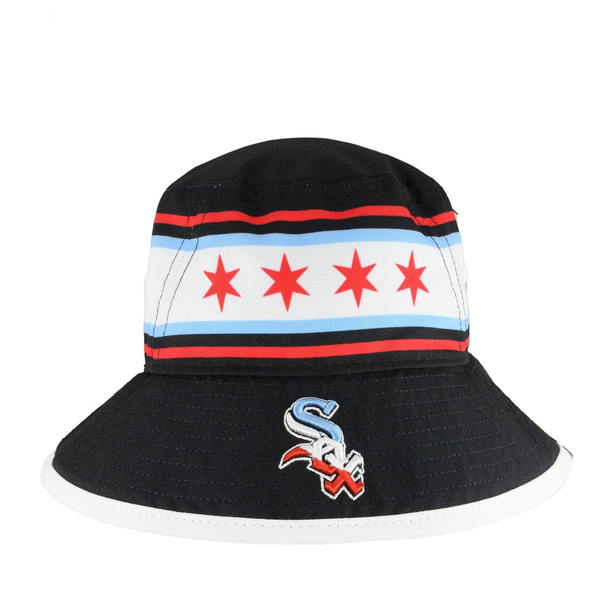 Chicago White Sox Chicago Flag Bucket Hat product image 1, provided for visual reference and product detail review