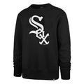 Chicago White Sox Logo Men Black Crewneck Sweatshirt product image 1, provided for visual reference and product detail review