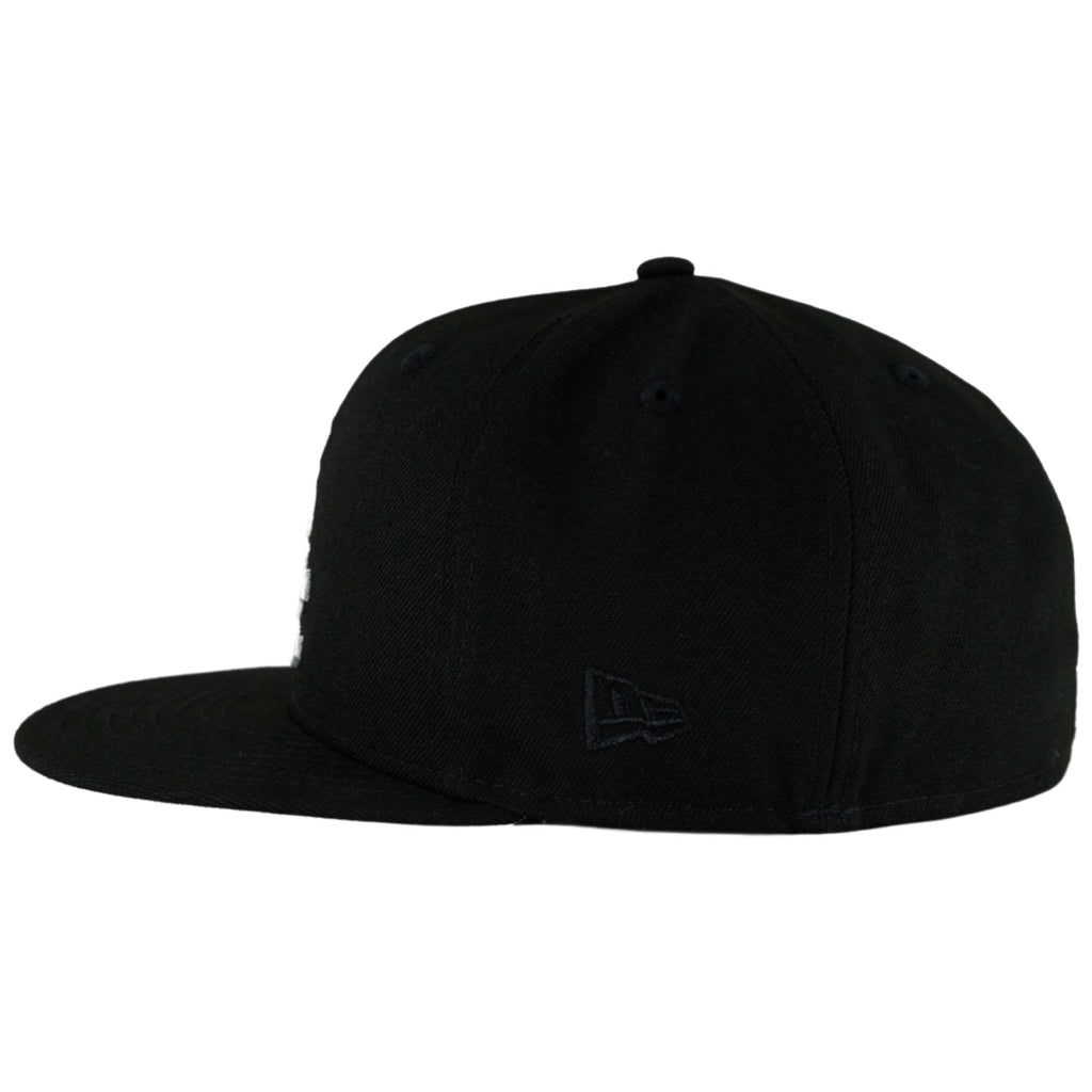 Chicago White Sox Black Grey 05' WS New Era 59FIFTY Fitted Hat product image 6, provided for visual reference and product