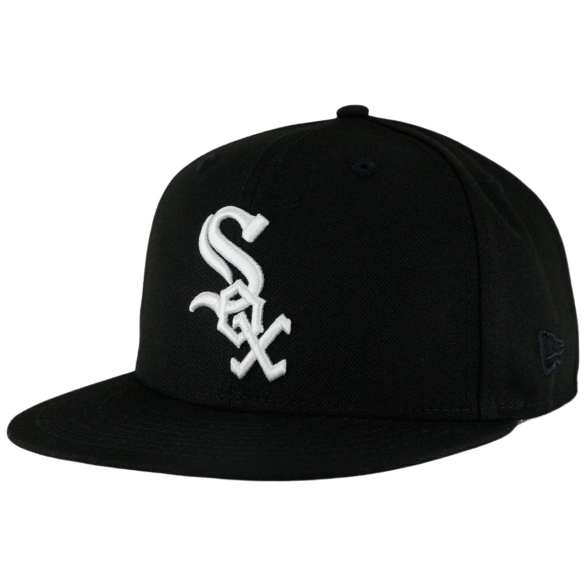 Chicago White Sox Black Grey 05' WS New Era 59FIFTY Fitted Hat product image 4, provided for visual reference and product