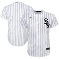 Chicago White Sox Nike Youth Home Pinstripe Replica Jersey product image 1, provided for visual reference and product detail