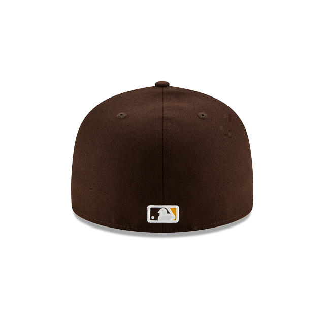 San Diego Padres MLB New Era Men Brown 59Fifty Authentic Collection On Field Fitted Hat product image 2, provided for visual