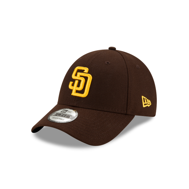 San Diego Padres MLB New Era Men Brown 9Forty The League Adjustable Hat product image 1, provided for visual reference and