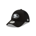 San Francisco 49Ers NFL New Era Men Black/White 39Thirty Neo Stretch Fit Hat product image 1, provided for visual reference