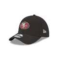 San Francisco 49ers NFL New Era Men Black 39Thirty Team Classic Stretch Fit Hat product image 1, provided for visual
