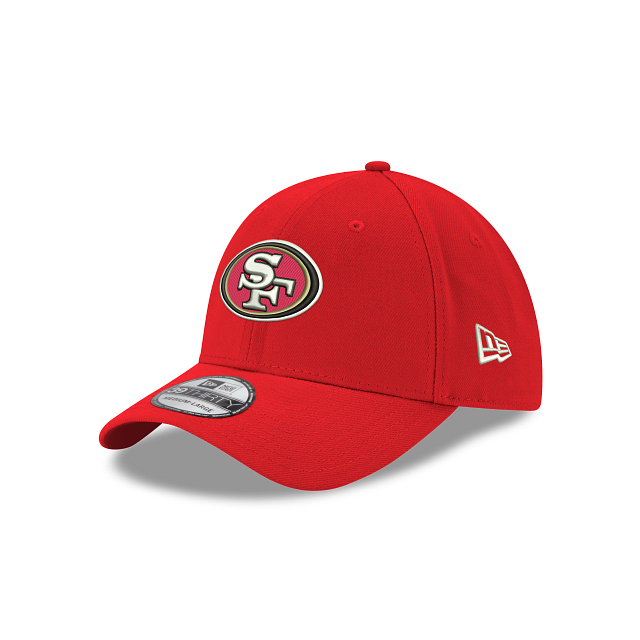 San Francisco 49ers NFL New Era Men Red 39Thirty Team Classic Stretch Fit Hat product image 1, provided for visual reference