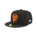 San Francisco Giants MLB New Era Men Black 59Fifty 1958 Cooperstown Wool Fitted Hat product image 1, provided for visual