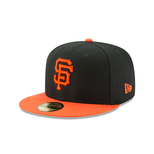 San Francisco Giants MLB New Era Men Black / Orange 59Fifty Authentic Collection Alternate Fitted Hat product image 1,