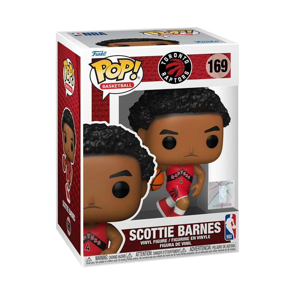Scottie Barnes Toronto Raptors NBA Funko Red Uniform POP Player Vinyl Figure product image 1, provided for visual reference