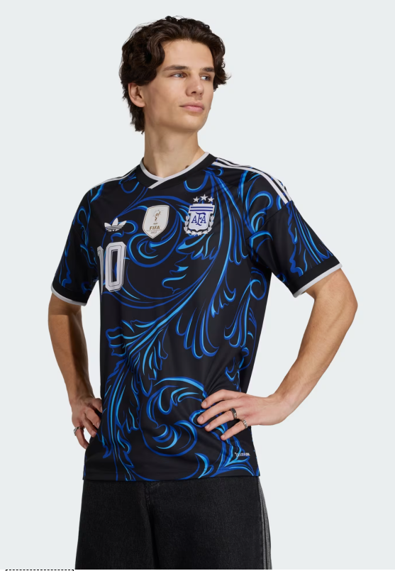 Lionel Messi Argentina National Team FIFA Adidas Men Navy 2026 Replica Away Jersey product image 3, provided for visual
