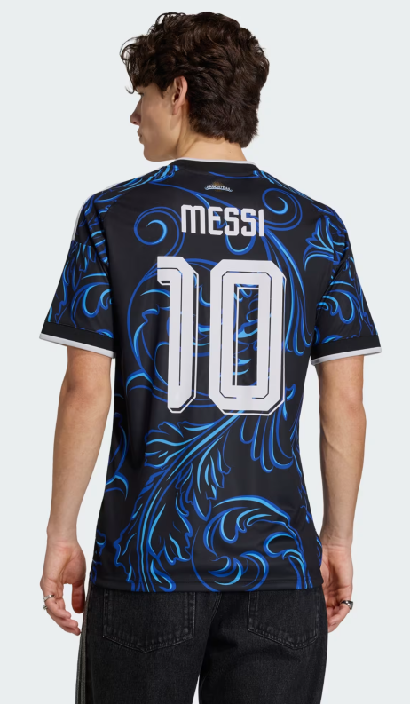 Lionel Messi Argentina National Team FIFA Adidas Men Navy 2026 Replica Away Jersey product image 4, provided for visual