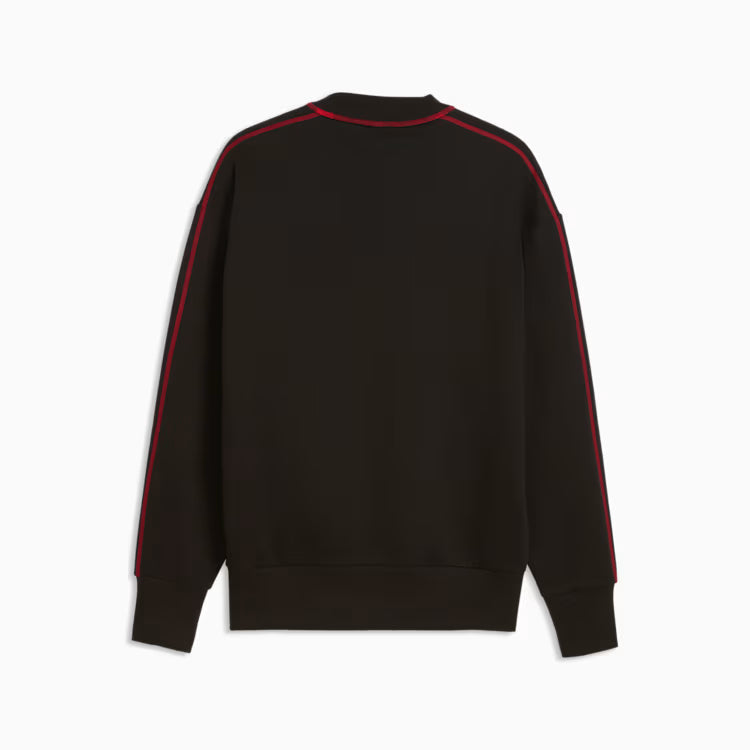 Scuderia Ferrari F1 Puma Men Black T7 Premium Crew Sweatshirt product image 2, provided for visual reference and product